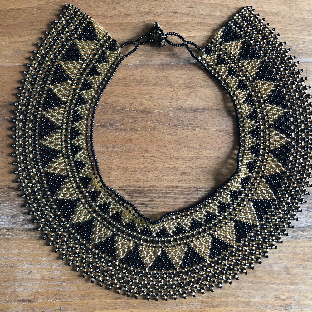❌SOLD!!- Hand Made Collar Statement Necklace